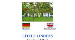 Desktop Screenshot of littlelindens.com